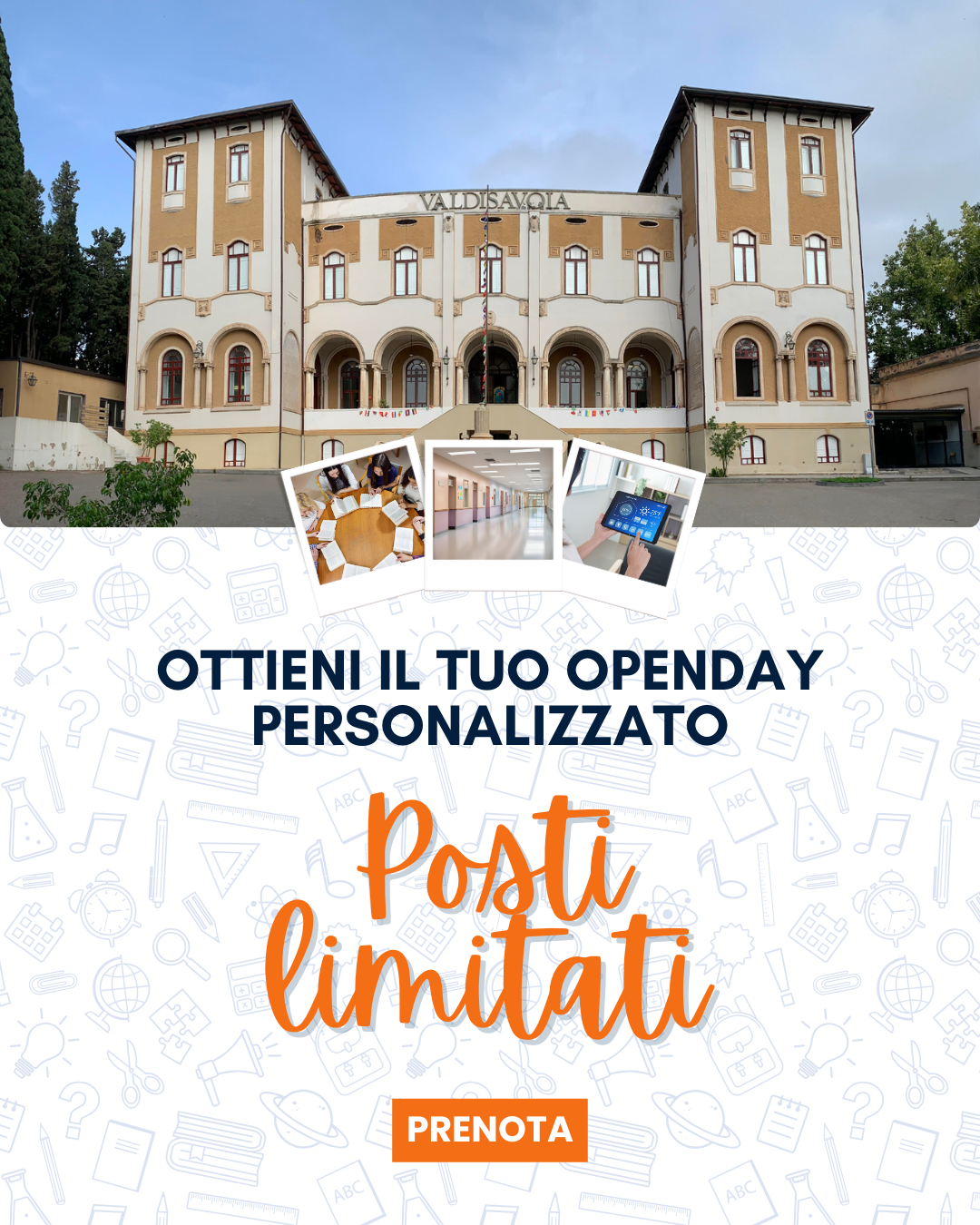 Open Day Personalizzato - Prenota il tuo posto